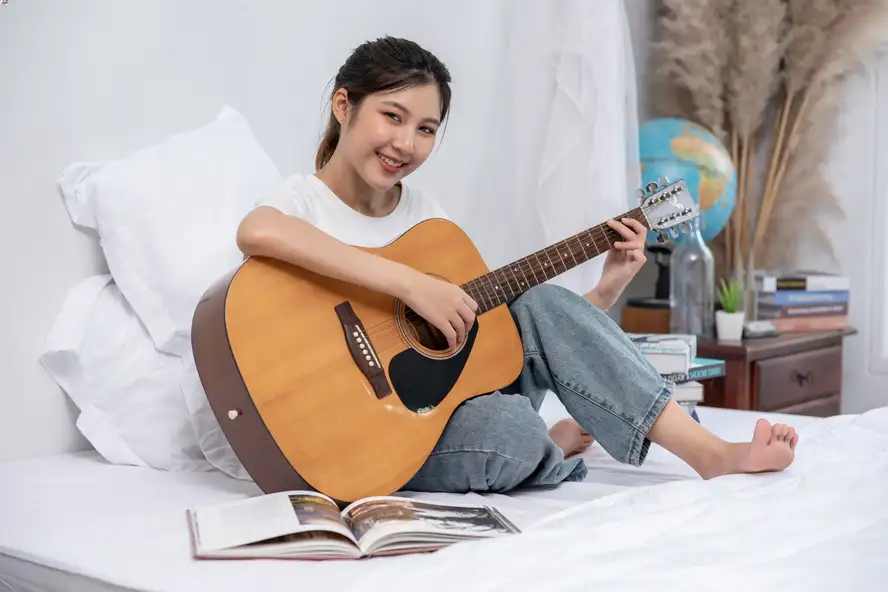 samt-music-girl-learn-basic-guitar